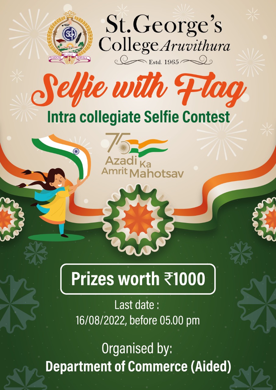 Selfie with Flag - Intra Collegiate Selfie Contest